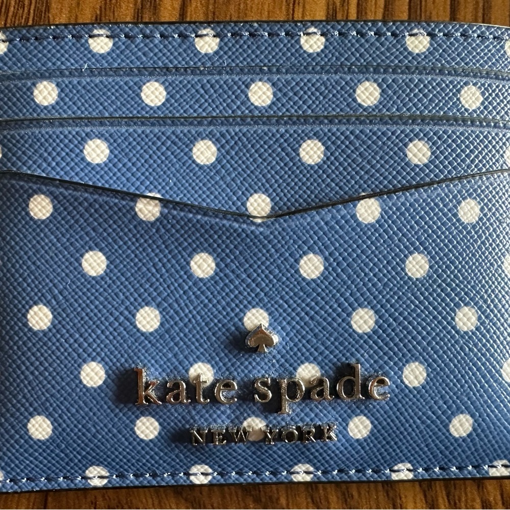 Beautiful new, Kate Spade credit card wallet, all tags included.
